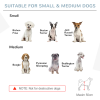 Wooden Foldable Dog Safety Barrier w/ 4 Panels for Small&Medium Dogs Blue Grey - Image 7