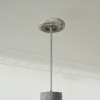 Cat Tree, Multi-Floor Pet Playhouse w/ Solid Scratching Post, Light Grey - Image 7