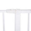 Pressure Fit Dog Gate Pet Barrier for stairs doorway, 76-107cm Width White - Image 7