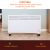 Convector Radiator Heater Freestanding or Wall-mounted Portable Electric - Image 7
