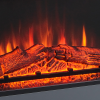 Electric Fireplace Suite Remote Freestanding Fireplace Heater with LED Flame - Image 7