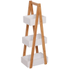 Bathroom A-Shape Rack, 3-Tier-Bamboo - Image 7