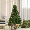4 Feet Christmas Tree Warm White LED Light Holiday Home Decoration, Green - Image 7