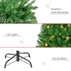 5 Feet Christmas Tree Warm White LED Light Holiday Home Decoration, Green - Image 7