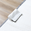 Folding Bed with 10cm Mattress, Portable Foldable Guest Bed Metal Frame - Image 7