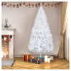 7FT Iron Leg White Christmas Tree with 950 Branches - Image 8
