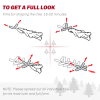 HOMCOM 1.2m Prelit Christmas Tree with 100 Warm White LED Lights and 8 Modes - Image 7