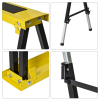 Set of 2 Folding Saw Horses Steel Frame Anti-Slip Platform Handle DIY Durhand - Image 7