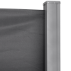 3x1.6M Retractable Side Awning Screen Fence Patio Privacy Divider Grey - Image 7