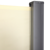 3x1.8M Retractable Side Awning Screen Fence Patio Privacy Divider Cream - Image 7