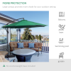 3m Garden Parasol Sun Shade Umbrella - Image 7