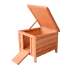 Wooden Rabbit Hutch Bunny Cage Guinea Pig House Pet Habitat Small Animals - Image 7