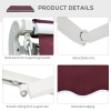 Manual Retractable Awning, size (4m x 3m) - Image 7