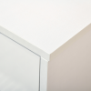 Shoe Cabinet 4 Drawers Storage with Flip Doors Shelves for 18 Pairs White - Image 7