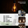 10Pack E27 LED Edison Dimmable Vintage Amber Glass Warm white 2700K Light Bulb - Image 7