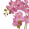 Large Artificial Orchids Display with XL Metal Bowl Planter 70x70cm - Image 2