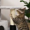 Cat Tree Climbing Activity Center with Scratching Massage Toy Hanging Ball - Image 8