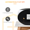 Free standing Electric Fireplace Flame Effect Rotatable Overheating Protection - Image 8