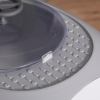 Cat Litter Box Pet Toilet With Litter Scoop Enclosed Drawer Skylight Grey - Image 8