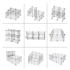 Pet Playpen DIY Small Animal Cage w/ Doors Ramps for Kitten Bunny Chinchilla - Image 8
