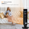 Ceramic Tower Indoor Space Heater w/ 42 � Oscillation Remote Control 8Hrs Timer - Image 8