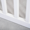 Pet Gate Foldable Freestanding Dog Safety Barrier w/ Support Feet White - Image 8