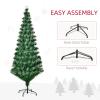 6FT Multicoloured Artificial Christmas Tree Fibre Optic Lights Star Holder - Image 8