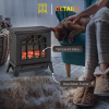 Electric Heater, 1000W/2000W-Black - Image 8