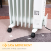 1500W Digital Oil Filled Radiator Portable Electric Heater with LED Display - Image 8