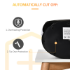 Free standing Electric Fireplace Heater Rotatable Head Overheating Protection - Image 8