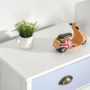 Chest of Drawers, 5-Drawer Dresser with Metal Handle - Image 8