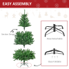 5 Feet Christmas Tree Warm White LED Light Holiday Home Decoration, Green - Image 8