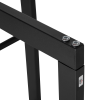 Metal Rust-Resistant Firewood Log Rack Black - Image 8