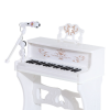 37/32 Key Kids Battery Keyboard Mini Grand Piano Stool Microphone Musical Toy - Image 8