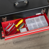 4 Drawer Tool Chest Lockable Tool Box w/ Ball Bearing Runners 51cmx22cmx39.5cm - Image 8