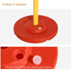 Portable Pet Agility Training Obstacle Set for Jumping Pole,Ring,Turnstile poles - Image 8