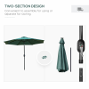 24 LED Solar Powered Parasol Umbrella - Image 8
