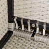 Garden Furniture Rattan Single Sofa with Cushions - Image 8