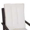 Rattan Garden Furniture 3 PCs Sofa Chair Table Bistro Set Wicker Weave - Image 8