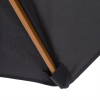 Outsunny Stylish Wooden Parasol - Easy Shade for Outdoor Relaxation - Image 8