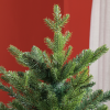 HOMCOM 5 Ft Artificial Christmas Tree with Metal Base, Hinged Branches - Image 8