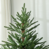 HOMCOM 5 Foot Artificial Christmas Tree with Realistic Hinged Branches - Image 8