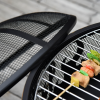 Outsunny 61.5cm 2-In-1 Outdoor Fire Pit & Firewood BBQ Garden Cooker Heater - Image 8