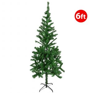 Christmas Tree Green Metal Stand - 6FT AS-11177