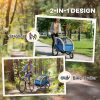 Durable Steel Frame Child Carrier - Safe, Smooth Ride for Kids - Image 3
