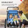 Durable Steel Frame Child Carrier - Safe, Smooth Ride for Kids - Image 4