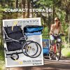 Durable Steel Frame Child Carrier - Safe, Smooth Ride for Kids - Image 6