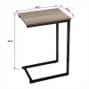 C Shaped Side Table Black Powder Coating - Image 8