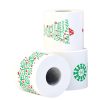 Renova 9 / 18 / 27 / 36 / 45 White Print 2 Ply Xmas Toilet Tissue Rolls - Image 2