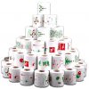 Renova 9 / 18 / 27 / 36 / 45 White Print 2 Ply Xmas Toilet Tissue Rolls - Image 4